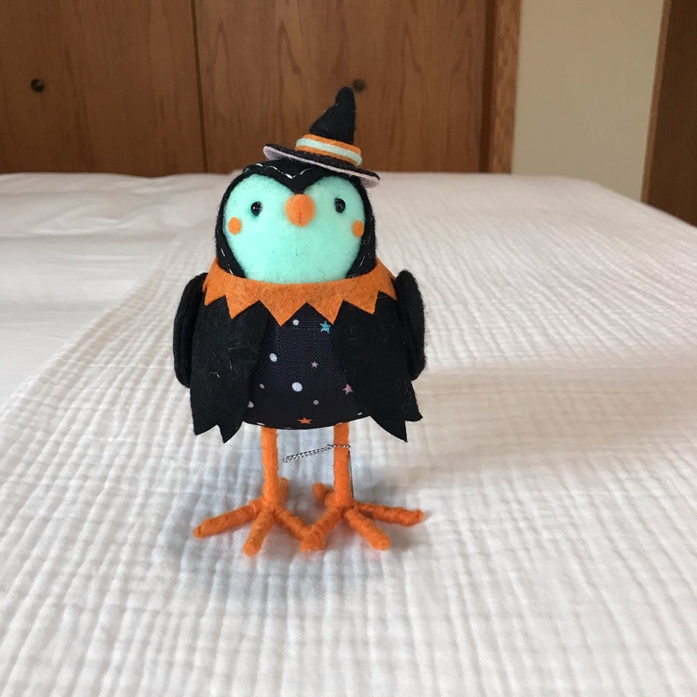 Target Hyde and Eek 2020 Featherly Friends Halloween Fabric Bird Spella